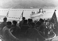 Asisbiz German U boat submarine crews at Narvik Norway after hitting Convoy PQ 17 July 1942 NH 71309