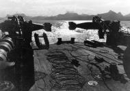 Asisbiz German U boat type 35 minesweepers in heavy weather off the Norwegian coast during WWII NH 71328
