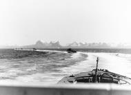 Asisbiz Kriegsmarine German Navy Schnellboot torpedo boats underway off the Norwegian Arctic coast during World War II NH 71370