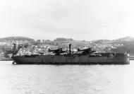 Asisbiz Kriegsmarine German Navy aircraft tender with Blohm n Voss BV 138 Seedrache (Sea Dragon) at Tromso Norway NH 71351