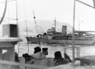 Asisbiz Kriegsmarine German Navy minelayer Brummer formerly Norwegian Olav Tryggvason during minelaying ops off the Norwegian coast 1942 01