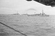 Asisbiz Kriegsmarine German Navy minesweepers on a cruise to drstroy British mines off the coast of France 01