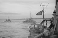 Asisbiz Kriegsmarine German Navy minesweepers on a cruise to drstroy British mines off the coast of France 07