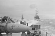 Asisbiz Kriegsmarine German Navy minesweepers on a cruise to drstroy British mines off the coast of France 09