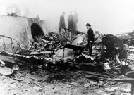 Asisbiz Operation Weserubung wreckage of an English plane shot down over Bergen Norway by German forces NH 71353