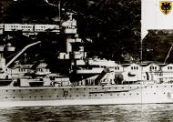 Asisbiz KMS Deutschland German heavy cruiser while at Gibraltar during the Spanish Civil War 1937 1938 NH50230