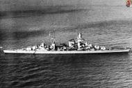 Asisbiz Kriegsmarine German heavy cruiser KMS Prinz Eugen IWM HU1026