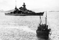Asisbiz Kriegsmarine Scharnhorst class battlecruisers battleship KMS Scharnhorst during operation Berlin 01