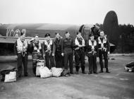 Asisbiz Lancaster BI (Special) RAF 617Sqn KCD EE146 at Woodhall Spa after the raid on the German battleship Tirpitz in Tromso Fjord 01