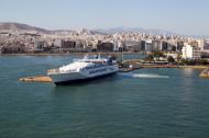 Asisbiz MS Speedrunner III IMO 9141871 Aegean Speed Lines docking Piraeus Port of Athens Greece 04