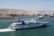 Asisbiz MS Speedrunner III IMO 9141871 Aegean Speed Lines entering Piraeus Port of Athens Greece 02