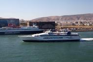 Asisbiz MS Speedrunner IV IMO 9141883 Aegean Speed Lines leaving Piraeus Port of Athens Greece 03
