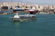 Asisbiz MS AG Nektarios IMO 8969343 Anes Ferries leaving Piraeus Port of Athens Greece 02