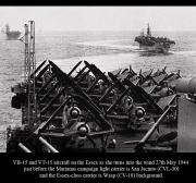 CV 9 USS Essex VB 15 and VT 15 Marianas campaign USS San Jacinto CVL 30 USS Wasp CV 18 27 May 1944