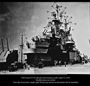 CV 9 USS Essex after her San Francisco refit April 15 1944 01