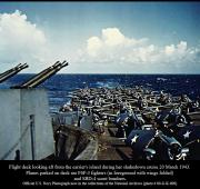 CV 9 USS Essex flight deck shakedown cruise March 1943 01