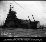 CV 9 USS Essex just after launch at Newport News Shipbuilding July 31st 1942 03