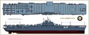 CV 9 USS Essex profile 0A