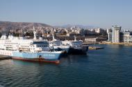 Asisbiz MS Anthi Marina IMO 7820473 and Dimitroula IMO 7602156 GA Ferries docked Piraeus Athens Greece 01