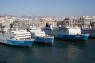 Asisbiz MS Rodanthi IMO 7353078 GA Ferries docked Piraeus Port of Athens Greece 01