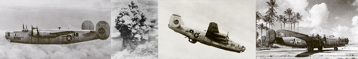 307th Bombardment Group B-24 Liberator photo gallery header