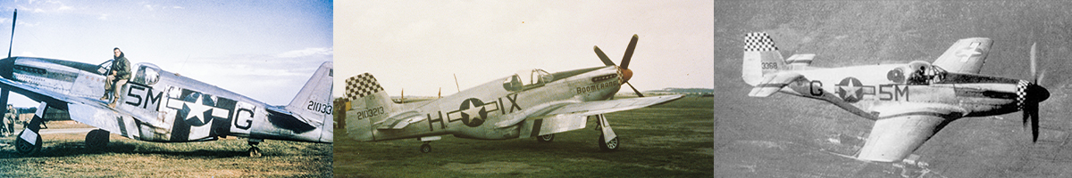 Recon Units ETO MTO theaters P-51 Mustang photo gallery header