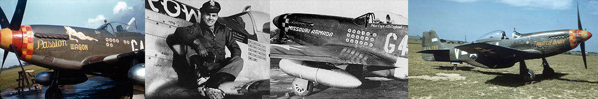 357th Fighter Group P-51 Mustang photo gallery header