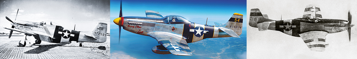 71st Reconnaissance Group P-51 Mustang photo gallery header