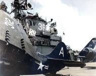 Asisbiz Curtiss SB2C 5 Helldiver A312 BulNo 83332 flight ops circa 1946 47 later FMS to Greece (336 Mira) in 1949 NH 97366