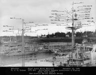 Asisbiz USS Bataan (CVL 29) in Puget Sound Naval Shipyard after a radio and radar upgrade 10th Dec 1951 04
