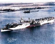 Asisbiz USS Bataan (CVL 29) in the Delaware River near the Philadelphia Naval Shipyard 2nd Mar 1944 NH 92286