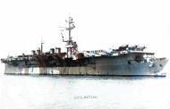 Asisbiz USS Bataan (CVL 29) location unknown circa 1951