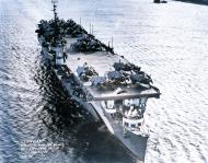 Asisbiz USS Bataan (CVL 29) off the Philadelphia Navy Yard Pennsylvania 2nd Mar 1944 NH 92287
