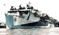 Asisbiz USS Belleau Wood (CVL 24) at Pearl Harbor in July 1944