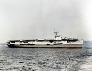 Asisbiz USS Block Island (CVE 21) at Seattle Tacoma Shipbuilding Corp Yard Seattle Washington Mar 1943 19 N 42693
