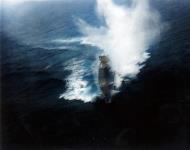 Asisbiz German Submarine U 527 under attack by a VC 9 aircraft from USS Bogue (CVE 9) 23rd July 1943 01