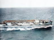 Asisbiz USS Card (CVE 11) underway circa 1943 location unknown