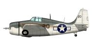 Asisbiz Grumman FM2 WIldcat VC 36 USS Core (CVE 13) Atlantic 1944 0D