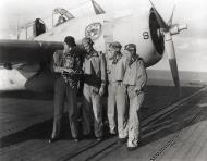 Asisbiz Grumman FM2 Wildcat VC 13 USS Core (CVE 13) sinking German Submarine U 378 20th Oct 1943 01