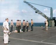 Asisbiz Funeral at sea 10th April 1944 for Donald V Sealy and James M Martin who drowned at Majuro 7th April 1944 01