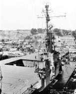 Asisbiz USS Cowpens (CVL 25) at the Mare Island Navy Yard 15th May 1945 19 N 84030