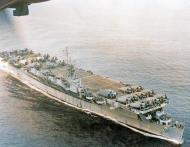 Asisbiz USS Cowpens (CVL 25) underway at sea on 17th July 1943 80 G 76606