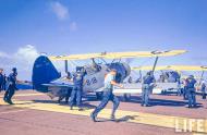 Asisbiz Curtiss SBC 3 Helldiver VS 6 BulNo 0517 USS Enterprise CV 6 off Hawaii Sep 1940 Life