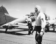 Asisbiz Douglas SBD 3 Dauntless VB 6 Bul No 4542 USS Enterprise moved to USS Yorktown (CV 5) 4th Jun 1942 NH 95557