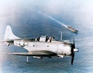 Asisbiz Douglas SBD 5 Dauntless scout bomber from USS Enterprise (CV 6) March 1944 80 G 251065