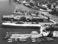 Asisbiz Enterprise awaiting disposal at the New York Naval Shipyard on 22 June 1958