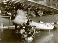 Asisbiz Grumman F4F 3 Wildcat VF 3 Black 2 undergoing maintenance USS Enterprise 1941 80 G 17426