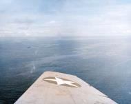 Asisbiz Japanese cruiser and battleship spotted in the Solomons about 15th Nov 1942 by a plane from USS Enterprise 1942 80 G 30516