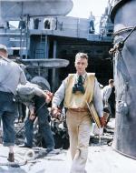 Asisbiz USS Chester (CA 27) pilot returns from co ordinating gunfire on Taroa Island Maloelap Atoll 1st Feb 1942 NH 50945