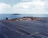 Asisbiz USS Enterprise (CV 6) damaged in the Battle of Solomon Islands 24th Aug 1942 80 GK 412